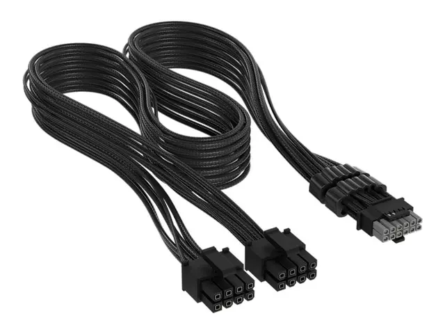 CORSAIR Elite Premium Type 4 - Strømkabel - 8-pins PCIe-strøm (han...