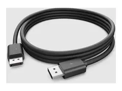 Dell CB325D - DisplayPort-kabel - DisplayPort (hann) til DisplayPort (hann) DisplayPort 1.4 - 1.8 m - 8K 60Hz st&#248;tte, 5K 60Hz st&#248;tte, 4K 120 Hz st&#248;tte, HDR-st&#248;tte - svart
