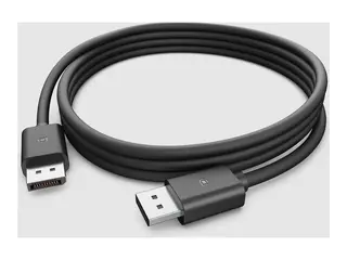 Dell CB325D - DisplayPort-kabel DisplayPort (hann) til DisplayPort (hann) - DisplayPort 1.4 - 1.8 m - 8K 60Hz st&#248;tte, 5K 60Hz st&#248;tte, 4K 120 Hz st&#248;tte, HDR-st&#248;tte - svart