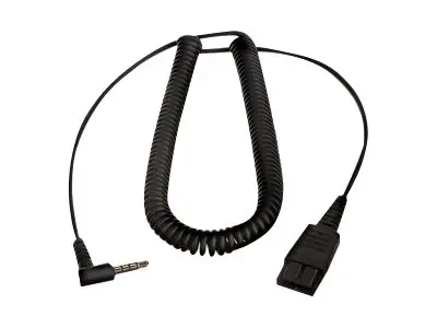Jabra PC CORD - Hodetelefonkabel - minijakk hann til Quick Disconn...