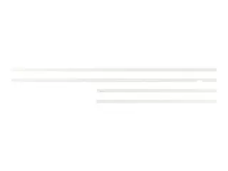Samsung - Dekorativ ramme for TV 75&quot; - hvit - for Samsung GQ75LS03AAU, QE75LS03AAU, QE75LS03AU, QN75LS03AAF