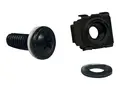 Eaton Tripp Lite Series Rack Enclosure Cabinet Square Hole Hardware Kit Screws, Washers Rackskruer, -mutre og -underlagsskiver