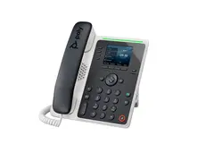 HP Poly Edge E220 - VoIP-telefon med anrops-ID/samtale venter treveis anropskapasitet - SIP, SDP - multilinjedrift - 16 linjer - midnattsbl&#229;, hvit