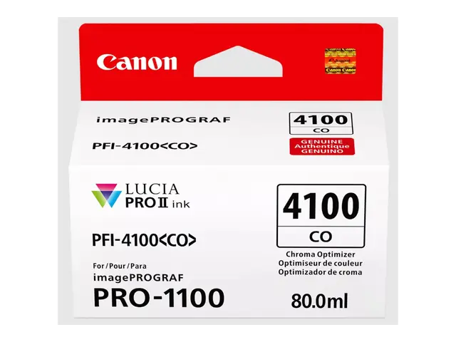 Canon PFI-4100 CO - 80 ml kromaoptimerer original hengeboks blekkb...