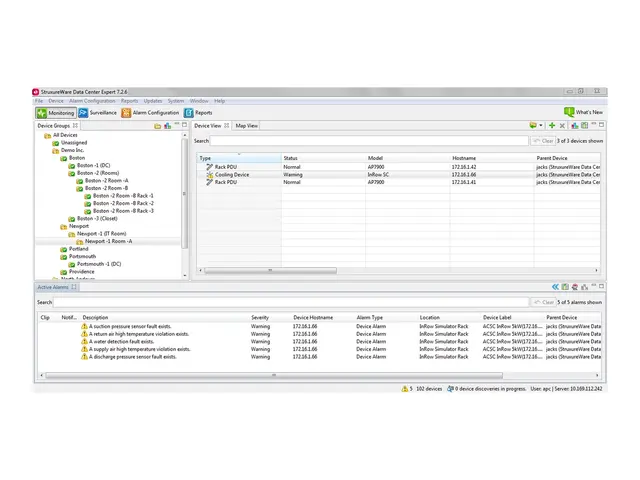 APC InfraStruXure Central Basic - Netverksadministrasjonsenhet 1Gb...