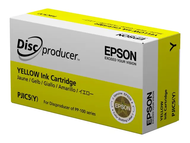 Epson Discproducer PJIC7(Y) - Gul original blekkpatron for PP-100,...