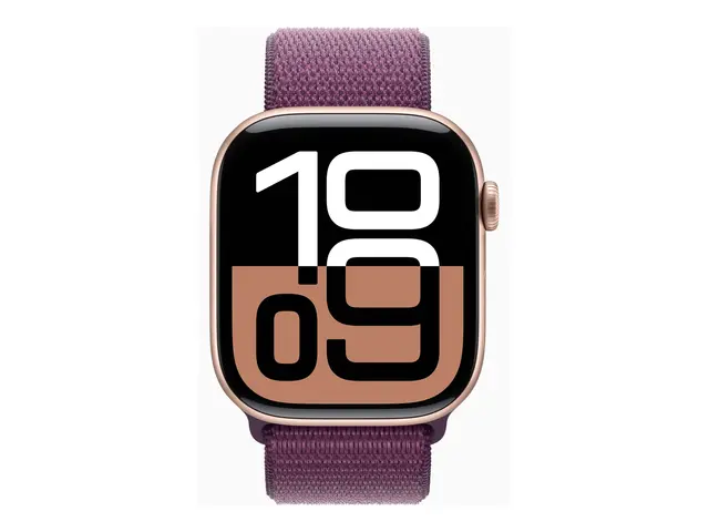 Apple Watch Series 10 (GPS) - 42 mm rosegull aluminium smartklokke...