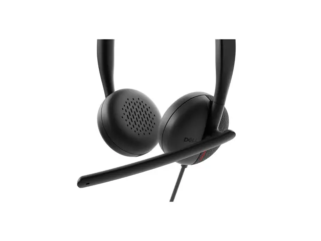Dell Wired Headset WH3024 - Hodesett on-ear kablet USB-C Certified...