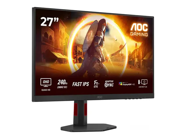 AOC Gaming Q27G4ZR - LED-skjerm 27" 2560 x 1440 QHD @ 240 Hz Fast ...