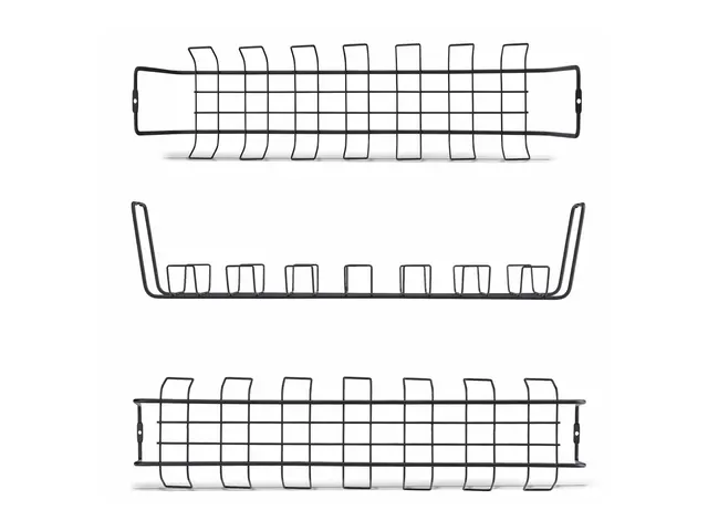 Startech - Kabelstyringsskuff basket style, power bar holder monte...