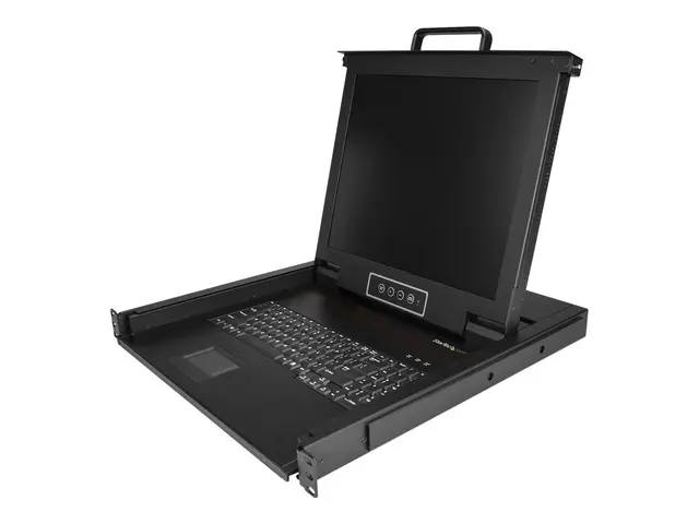 StarTech Rackmount KVM Console, Single Port VGA with 17" LCD Monit...