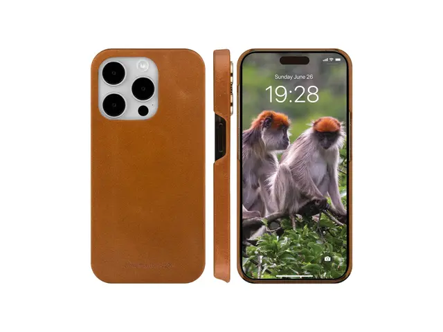 dbramante1928 Lynge - Lommebok for mobiltelefon helnarvet lær gyll...