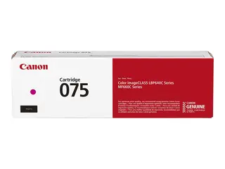 Canon 075 - Magenta - original - boks - tonerpatron for imageCLASS LBP646Cdw, LBP647Cdw, MF662Cdw, MF663Cdw, MF665Cdw