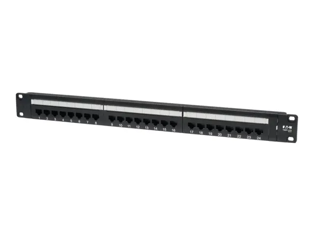Eaton Tripp Lite Series 24-Port Cat6 Cat5 Patch Panel Rackmount 11...