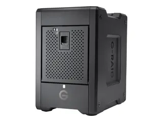 SanDisk Professional G-RAID SHUTTLE 4 - Harddiskarray 48 TB - 4 br&#248;nner - HDD 12 TB x 4 - Thunderbolt 3, USB 3.2 Gen 2 (ekstern)