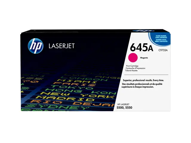 HP 645A - Magenta original LaserJet tonerpatron (C9733A) for Color...