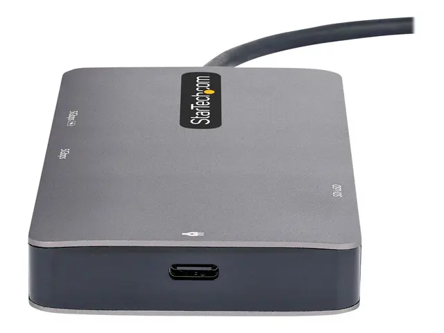 StarTech.com USB C Multiport Adapter, Dual HDMI Video, 4K 60Hz, 2-...
