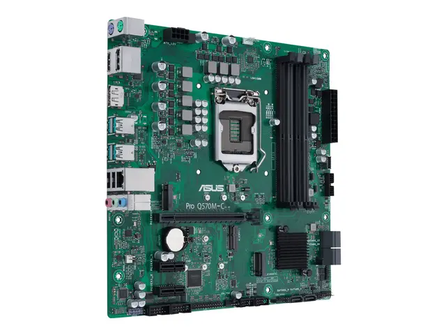 ASUS Pro Q570M-C/CSM - Hovedkort micro ATX LGA1200-sokkel Q570 Chi...