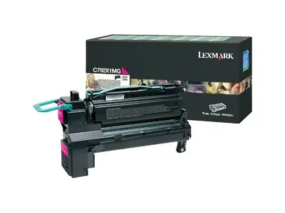 Lexmark - Ekstra høy ytelse - magenta - original - tonerpatron LCC...