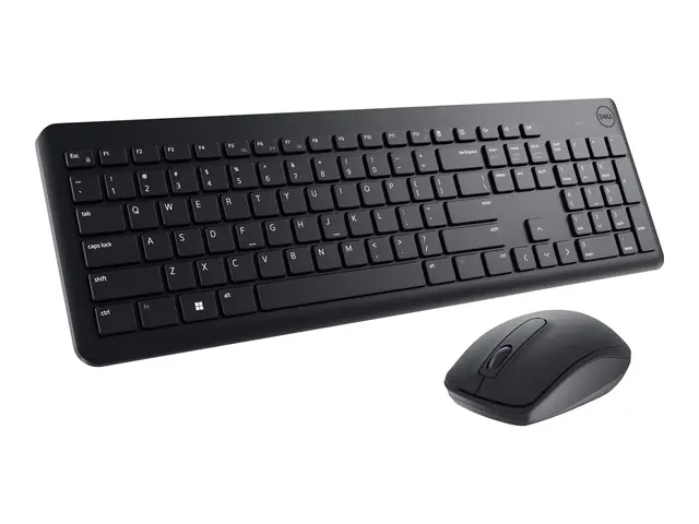 Dell Keyboard and Mouse KM3322W - Tastatur- og mussett trådløs 2.4...
