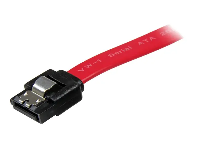 StarTech.com 18in Latching SATA Cable - SATA cable - Serial ATA 15...