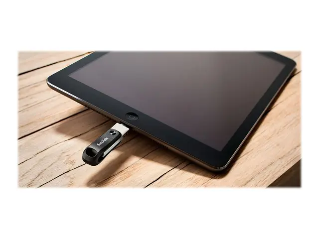 SanDisk iXpand Go - USB-flashstasjon - 128 GB - USB 3.0 / Lightning