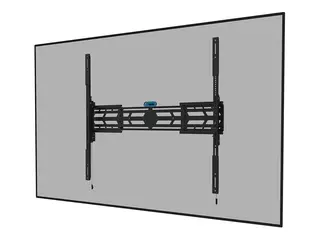 Neomounts WL30S-950BL19 - Monteringssett (veggmontering) robust - for flatpanel - fast - låsbar - svart - skjermstørrelse: 55"-115"