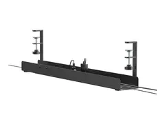 Neomounts - Kabelstyringsskuff - clamp-on design, universal skrivebordsmonterbar - svart