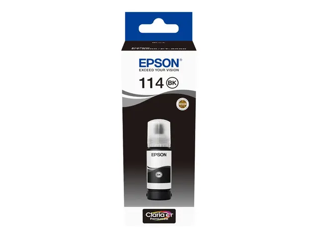 Epson 114 - 70 ml - svart - original - blekkrefill - for EcoTank E...