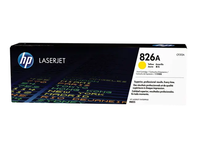 HP 826A - Gul - original - LaserJet - tonerpatron (CF312A) - for C...