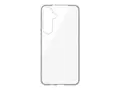 KEY Lofoten - Baksidedeksel for mobiltelefon bl&#248;t termoplastpolyuretan (TPU) - gjennomsiktig - for Samsung Galaxy S25