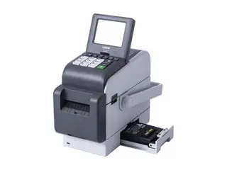 Brother TD-2350DSAH300 - Etikett-/kvitteringsskriver S/H - direktetermisk - Rull (6,3 cm) - 300 dpi - inntil 152.4 mm/sek - Wi-Fi(n), Bluetooth 5.2, LAN, USB 2.0, USB-vert