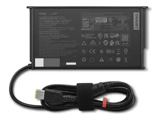 Lenovo ThinkStation - Strømadapter - slim, slim spiss AC 100-240 V - 170 watt - Europa - svart - for ThinkStation P3; P3 Gen 2; P3 Tiny Gen 2; P360