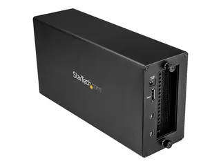 Startech Thunderbolt 3 PCIe Expansion Chassis, External Enclosure Box with 1x PCI-Express Slot, 5K/4K Output Via TB3/DP Ports, TAA Systembussutvider - DP - 65 watt - for P/N: TB3DK2DPM2, TB3DOCK2DPPD, TB3DOCK2DPPU