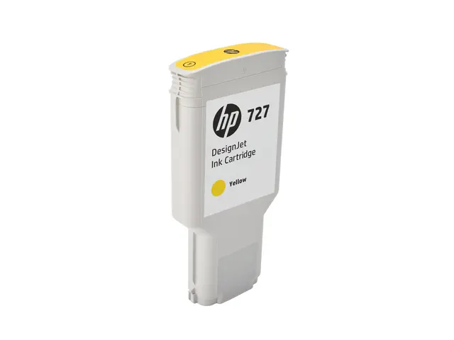 HP 727 - 300 ml - høykapasitets - gul - original - DesignJet - ble...