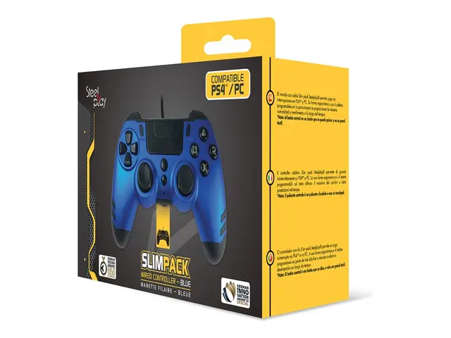 Steelplay Slim Pack - Håndkonsoll - kablet - safirblå - for PC, So...