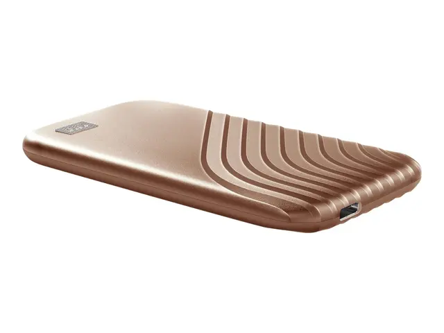 WD My Passport SSD WDBAGF0010BGD - kryptert 1 TB ekstern (bærbar) ...