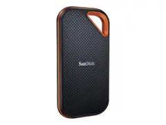 SanDisk Extreme PRO Portable V2 - SSD - kryptert 1 TB - ekstern (bærbar) - USB 3.2 Gen 2x2 (USB-C kontakt) - 256-bit AES - for Intel Next Unit of Computing 13 Extreme Kit - NUC13RNGi7