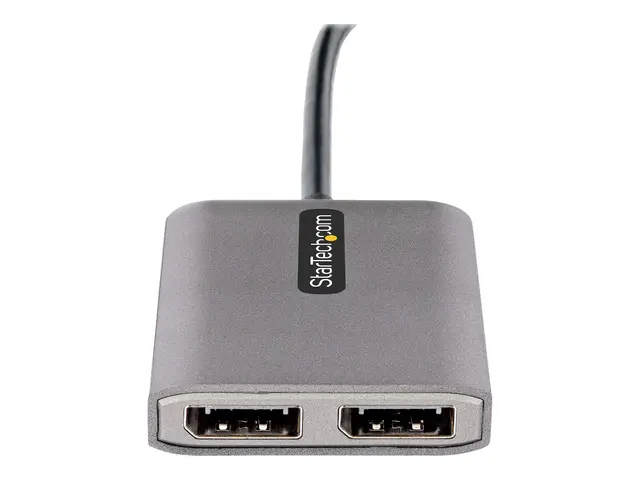 StarTech.com 2-Port USB-C MST Hub, USB Type-C to 2x DisplayPort Mu...