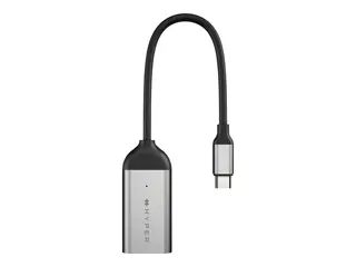 HyperDrive - Video adapter - 24 pin USB-C hann til HDMI hunn sølv - 8K 60Hz støtte, 4K 144Hz støtte