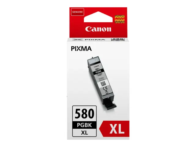 Canon PGI-580PGBK XL - 18.5 ml - XL-størrelse - svart - original -...