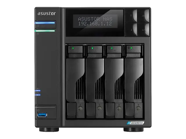 ASUSTOR Lockerstor 4 Gen2+ AS6704T V2 - NAS-server - 4 brønner - S...