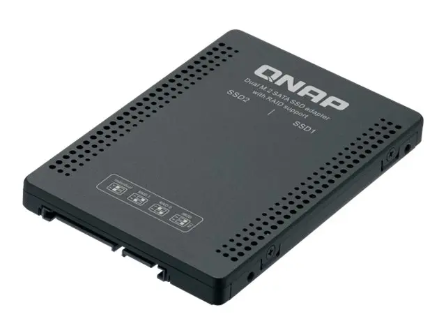 QNAP QDA-A2MAR - Intern RAID-brønn 2,5" til 2 x M.2 RAID JBOD, 0, ...