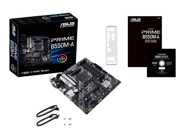 ASUS PRIME B550M-A - Hovedkort micro ATX Socket AM4 AMD B550 Chips...