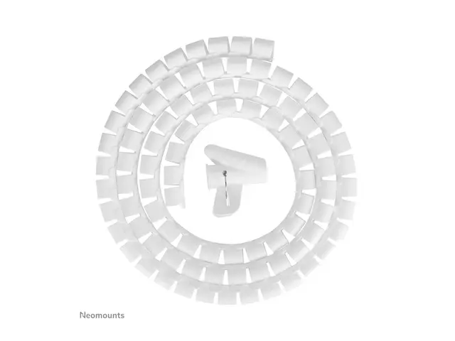 Neomounts - Kabelstyringsmuffe for 1-3 kabler, universell hvit 2 m