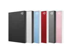 Seagate One Touch STKY2000400 - Harddisk 2 TB - ekstern (b&#230;rbar) - USB 3.0 - svart - med Seagate Rescue Data Recovery