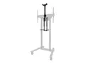Neomounts AFL-875BL1 - Monteringssett (hylle, kamerahylle, hylle for kameraadapter) for kamera / medieboks - stål - svart - vognmonterbar - for Neomounts FL55-875BL1, WL55-875BL1
