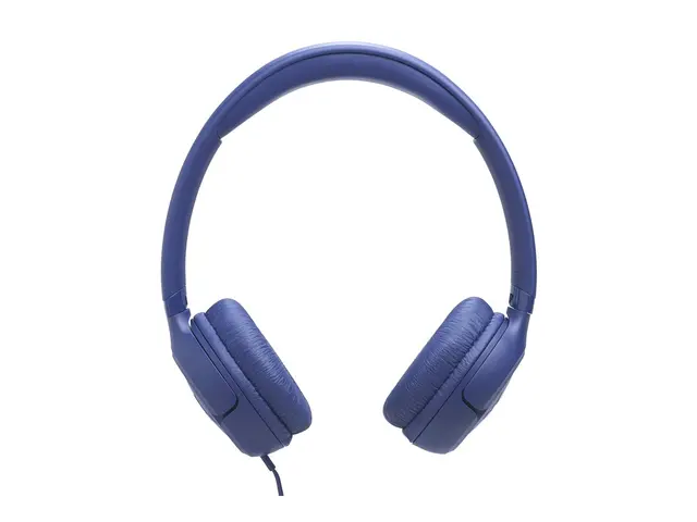 JBL TUNE 530C - Hodetelefoner - on-ear - kablet - USB-C - blå