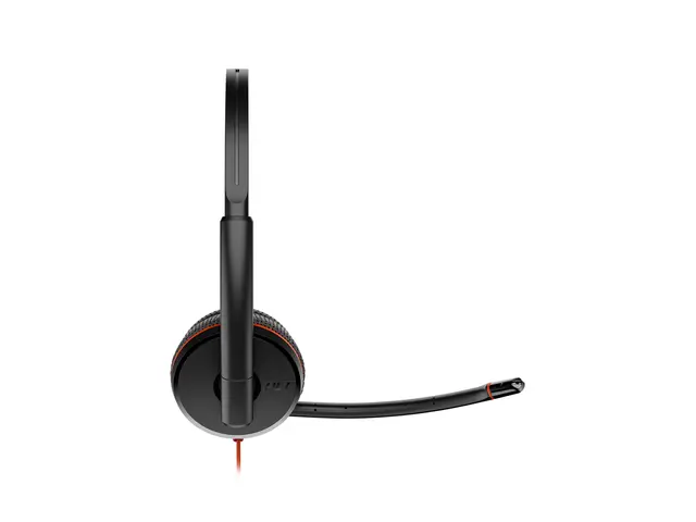 HP Poly Blackwire C3225 - 3200 Series hodesett on-ear kablet 3,5 m...