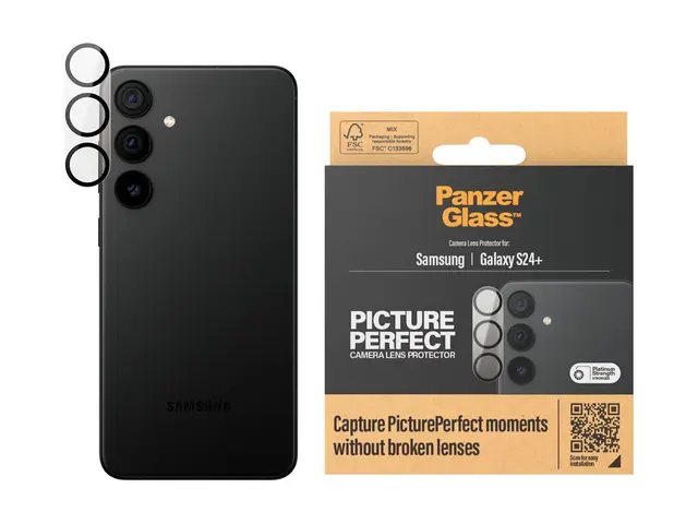 PanzerGlass PicturePerfect - Linsebeskytter for mobiltelefon glass...